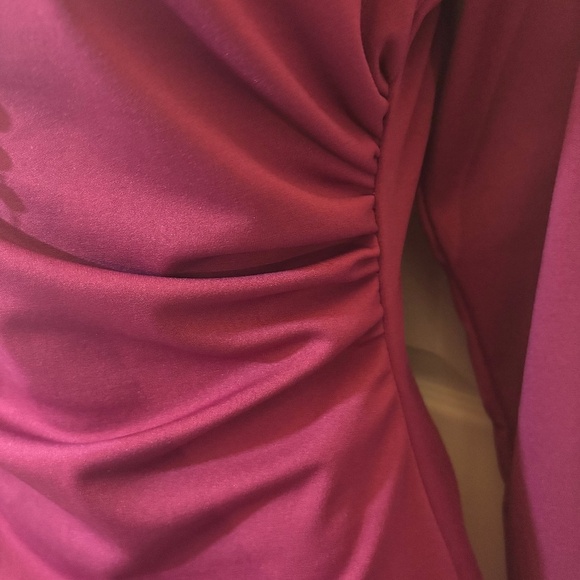 Pink shirt with flattering gathers Size XL - Picture 4 of 9